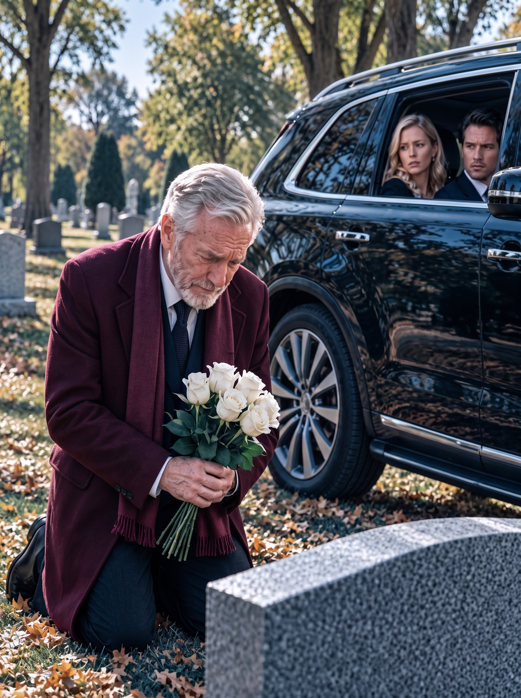 My daughter and son-in-law abandoned me at my wife’s grave, 190 miles ...